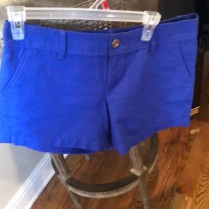Lilly Pulitzer royal blue shorts 8